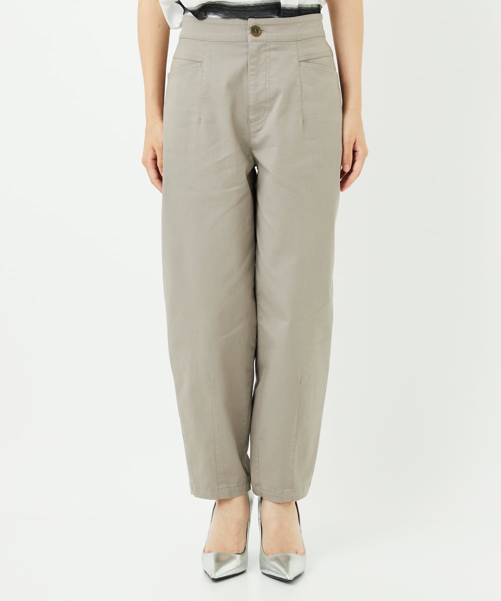 PHLJB33250 GEORGES RECH(小さいサイズ)(メゾン ドゥ サンク) バレルレックテーパードパンツ ベージュ