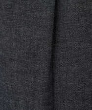 PHLJB40290 GEORGES RECH(小さいサイズ)(メゾン ドゥ サンク)  [セットアップ対応]バレルワイドブラックデニムパンツ ブラック