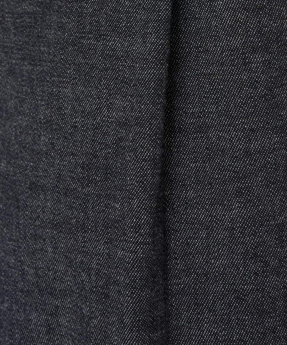 PHLJB40290 GEORGES RECH(小さいサイズ)(メゾン ドゥ サンク)  [セットアップ対応]バレルワイドブラックデニムパンツ ブラック