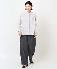 PHLJB40290 GEORGES RECH(小さいサイズ)(メゾン ドゥ サンク)  [セットアップ対応]バレルワイドブラックデニムパンツ ブラック