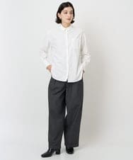 PHLJB40290 GEORGES RECH(小さいサイズ)(メゾン ドゥ サンク)  [セットアップ対応]バレルワイドブラックデニムパンツ ブラック