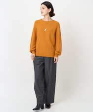 PHLJB40290 GEORGES RECH(小さいサイズ)(メゾン ドゥ サンク)  [セットアップ対応]バレルワイドブラックデニムパンツ ブラック