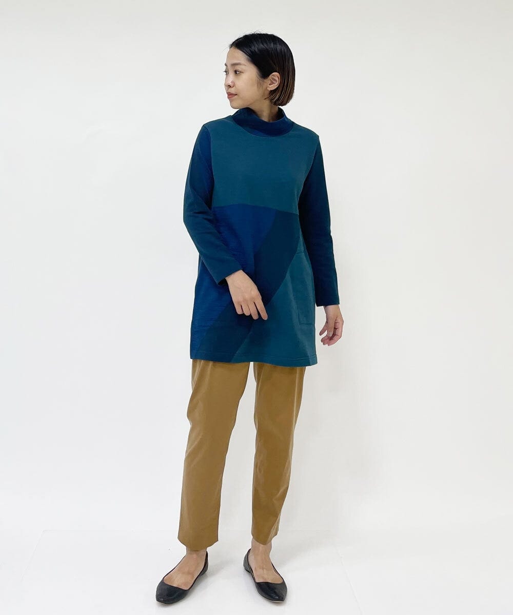 PHLJQ11210 GEORGES RECH(小さいサイズ)(メゾン ドゥ サンク) 起毛ストレートスティックパンツ ベージュ