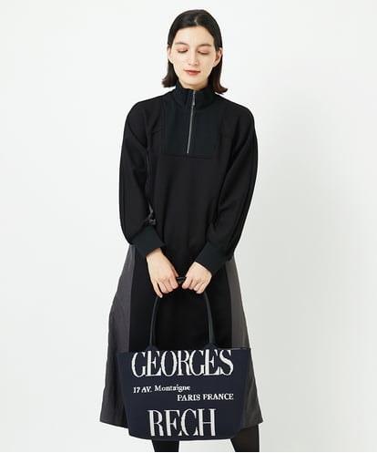 PHPAD01390 GEORGES RECH(小さいサイズ) ダンボールタフタドッキングワンピース