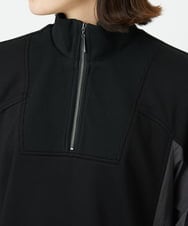 PHPAD01390 GEORGES RECH(小さいサイズ)(メゾン ドゥ サンク) ダンボールタフタドッキングワンピース ブラック