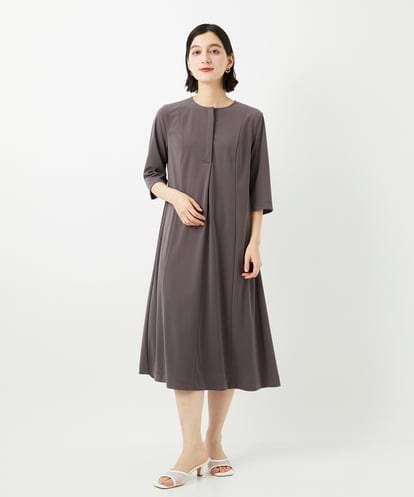 PHPGD11330  ドライタッチジャージーフレアワンピース