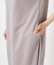 PHPGS38290 GEORGES RECH(小さいサイズ)(メゾン ドゥ サンク) モックロディジャージーフレアワンピース ベージュ