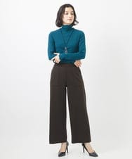 PHQAC74210 GEORGES RECH(小さいサイズ)(メゾン ドゥ サンク) [新色追加・定番人気]デュアルウォームフルレングスパンツ ブラウン