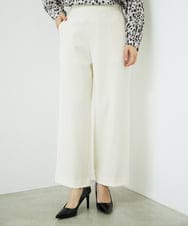 PHQAD39190 GEORGES RECH(小さいサイズ)(メゾン ドゥ サンク)  [日本製]ウーリッチ両面起毛ストレートパンツ アイボリー