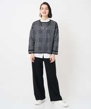 PHQAD39190 GEORGES RECH(小さいサイズ)(メゾン ドゥ サンク)  [日本製]ウーリッチ両面起毛ストレートパンツ グレー