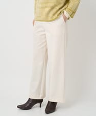 PHQAD39190 GEORGES RECH(小さいサイズ)(メゾン ドゥ サンク)  [日本製]ウーリッチ両面起毛ストレートパンツ グレー