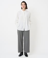 PHQAD39190 GEORGES RECH(小さいサイズ)(メゾン ドゥ サンク)  [日本製]ウーリッチ両面起毛ストレートパンツ グレー