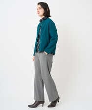 PHQAD39190 GEORGES RECH(小さいサイズ)(メゾン ドゥ サンク)  [日本製]ウーリッチ両面起毛ストレートパンツ グレー