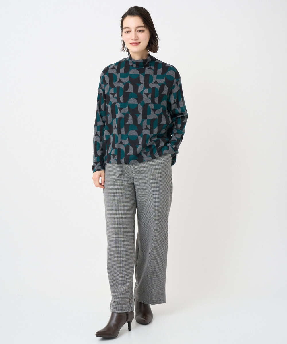 PHQAD39190 GEORGES RECH(小さいサイズ)(メゾン ドゥ サンク)  [日本製]ウーリッチ両面起毛ストレートパンツ グレー