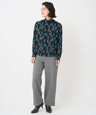 PHQAD39190 GEORGES RECH(小さいサイズ)(メゾン ドゥ サンク)  [日本製]ウーリッチ両面起毛ストレートパンツ グレー