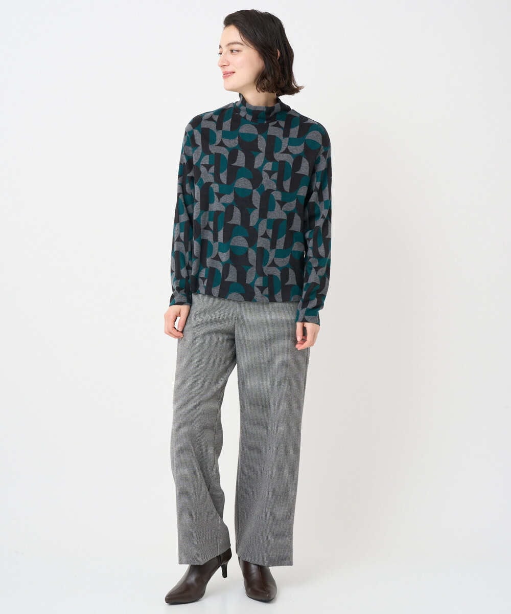 PHQAD39190 GEORGES RECH(小さいサイズ)(メゾン ドゥ サンク)  [日本製]ウーリッチ両面起毛ストレートパンツ グレー