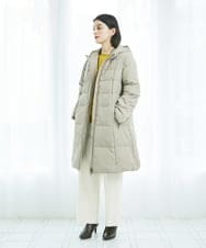 PHQAD39190 GEORGES RECH(小さいサイズ)(メゾン ドゥ サンク)  [日本製]ウーリッチ両面起毛ストレートパンツ グレー系(千鳥柄)