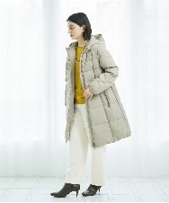 PHQAD39190 GEORGES RECH(小さいサイズ)(メゾン ドゥ サンク)  [日本製]ウーリッチ両面起毛ストレートパンツ グレー系(千鳥柄)