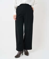 PHQAD39190 GEORGES RECH(小さいサイズ)(メゾン ドゥ サンク)  [日本製]ウーリッチ両面起毛ストレートパンツ ブラック