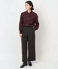 PHQAF74220 GEORGES RECH(小さいサイズ)(メゾン ドゥ サンク) [定番人気/日本製]デュアルウォームロングパンツ   マスタード