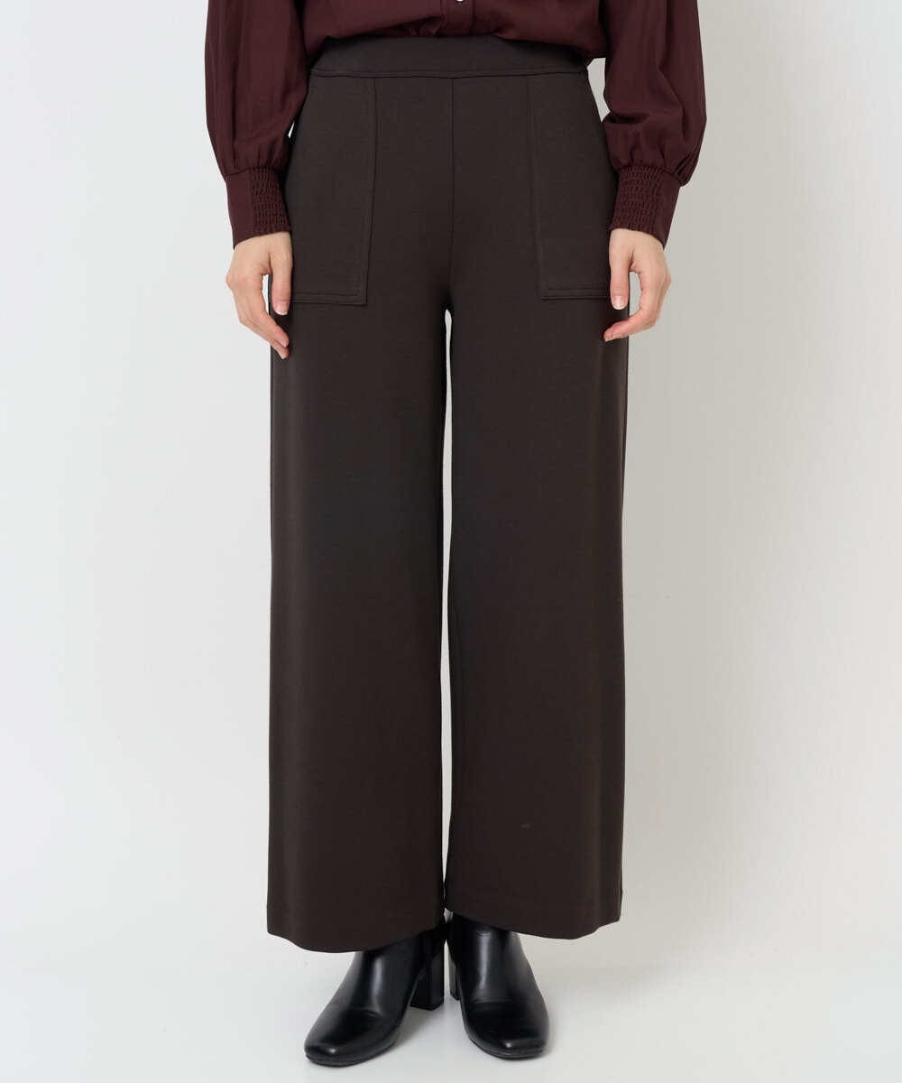 PHQAF74220 GEORGES RECH(小さいサイズ)(メゾン ドゥ サンク) [定番人気/日本製]デュアルウォームロングパンツ   マスタード