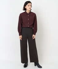 PHQAF74220 GEORGES RECH(小さいサイズ)(メゾン ドゥ サンク) [定番人気/日本製]デュアルウォームロングパンツ   マスタード