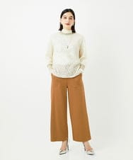 PHQAF74220 GEORGES RECH(小さいサイズ)(メゾン ドゥ サンク) [定番人気/日本製]デュアルウォームロングパンツ   マスタード