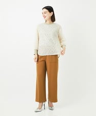 PHQAF74220 GEORGES RECH(小さいサイズ)(メゾン ドゥ サンク) [定番人気/日本製]デュアルウォームロングパンツ   マスタード