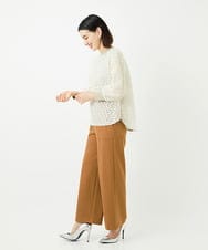 PHQAF74220 GEORGES RECH(小さいサイズ)(メゾン ドゥ サンク) [定番人気/日本製]デュアルウォームロングパンツ   マスタード