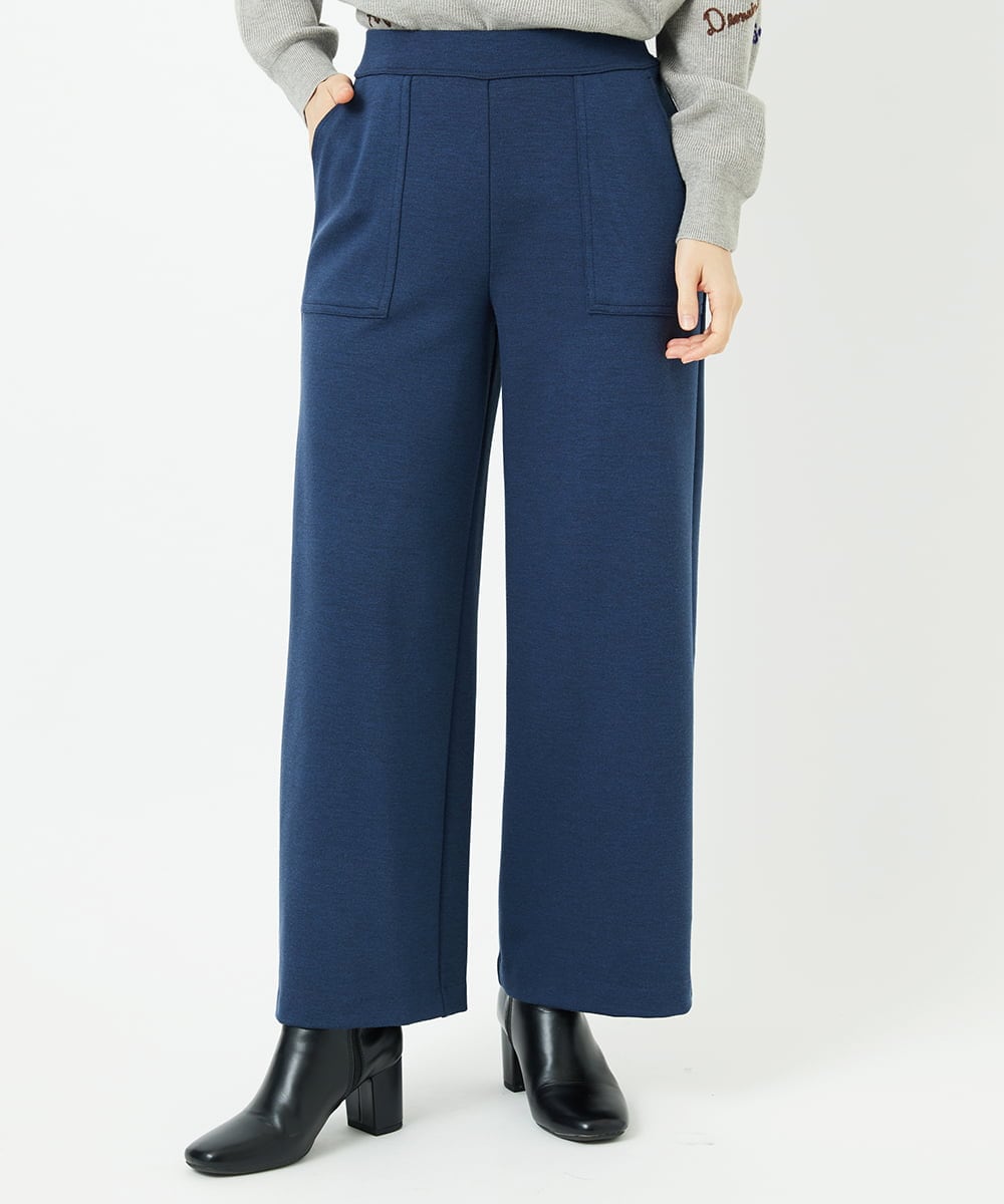 PHQAF74220 GEORGES RECH(小さいサイズ)(メゾン ドゥ サンク) [定番人気/日本製]デュアルウォームロングパンツ   マスタード