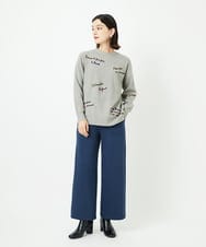 PHQAF74220 GEORGES RECH(小さいサイズ)(メゾン ドゥ サンク) [定番人気/日本製]デュアルウォームロングパンツ   マスタード