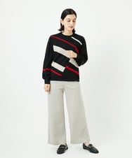 PHQAF74220 GEORGES RECH(小さいサイズ)(メゾン ドゥ サンク) [定番人気/日本製]デュアルウォームロングパンツ   マスタード