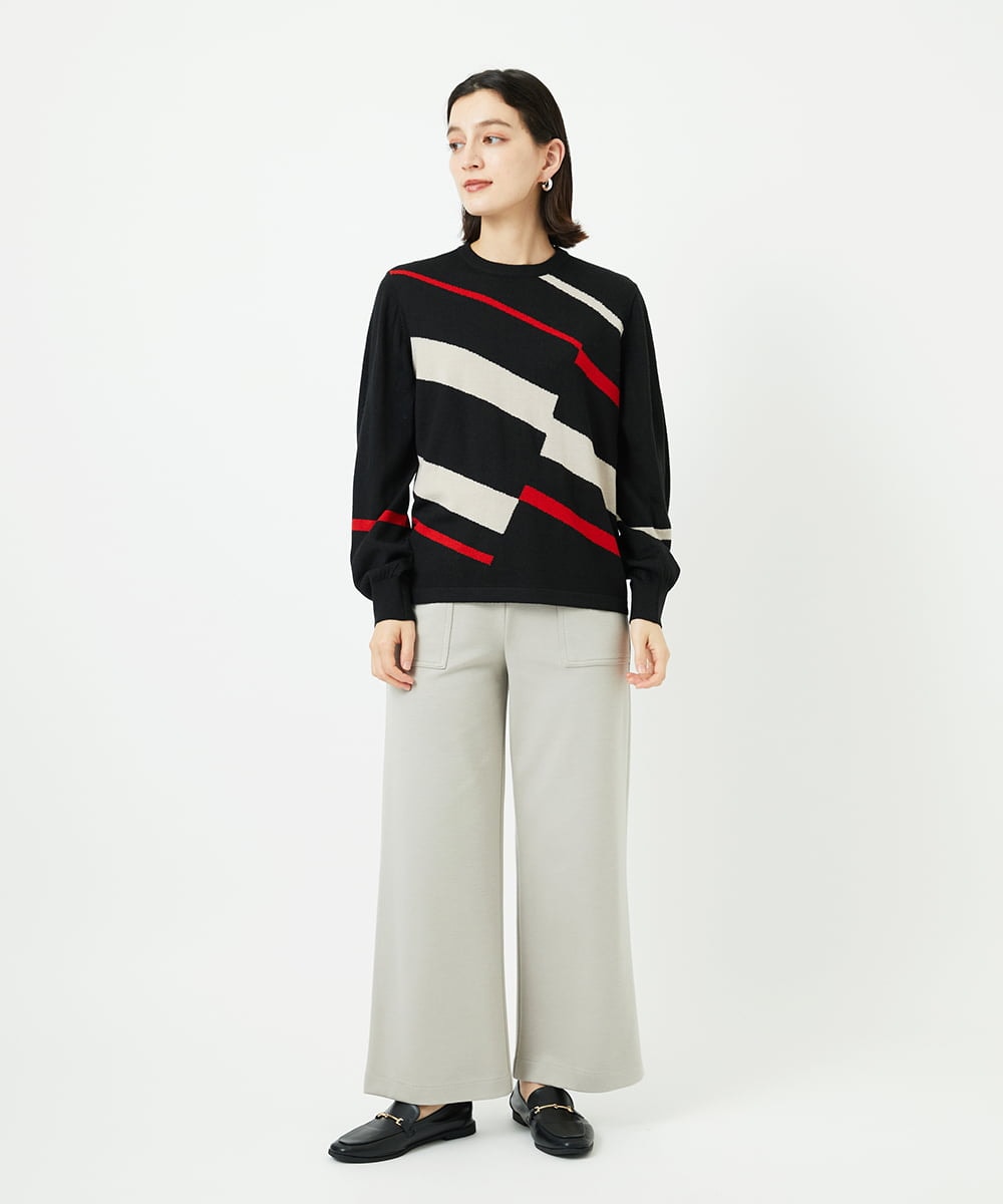 PHQAF74220 GEORGES RECH(小さいサイズ)(メゾン ドゥ サンク) [定番人気/日本製]デュアルウォームロングパンツ   マスタード