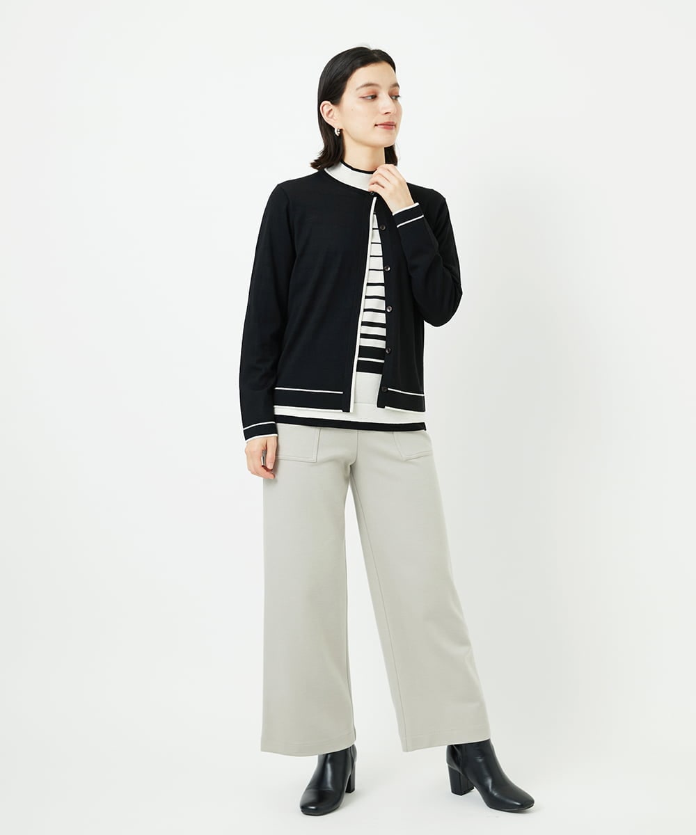 PHQAF74220 GEORGES RECH(小さいサイズ)(メゾン ドゥ サンク) [定番人気/日本製]デュアルウォームロングパンツ   マスタード