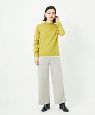 PHQAF74220 GEORGES RECH(小さいサイズ)(メゾン ドゥ サンク) [定番人気/日本製]デュアルウォームロングパンツ   マスタード