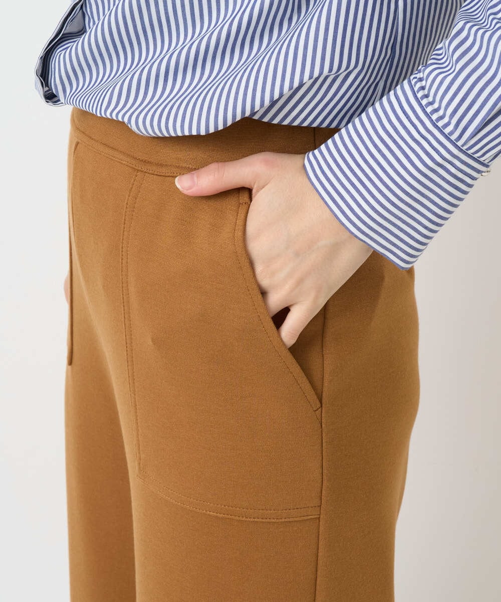 PHQAF74220 GEORGES RECH(小さいサイズ)(メゾン ドゥ サンク) [定番人気/日本製]デュアルウォームロングパンツ   マスタード