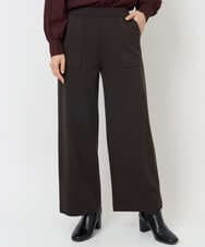 PHQAF74220 GEORGES RECH(小さいサイズ)(メゾン ドゥ サンク) [定番人気/日本製]デュアルウォームロングパンツ   ブラウン