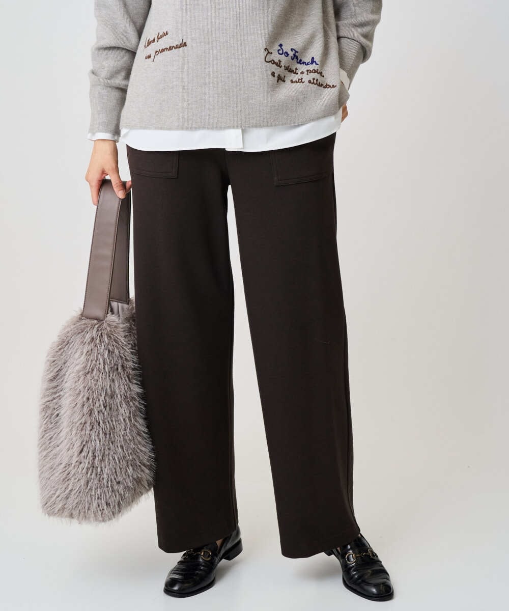 PHQAF74220 GEORGES RECH(小さいサイズ) [定番人気/日本製]デュアルウォームロングパンツ  