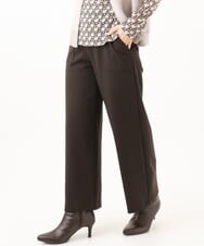 PHQAI74220 GEORGES RECH(小さいサイズ)(メゾン ドゥ サンク)  [日本製]デュアルウォームロングパンツ ブラウン
