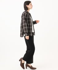 PHQAI74220 GEORGES RECH(小さいサイズ)(メゾン ドゥ サンク)  [日本製]デュアルウォームロングパンツ ブラウン