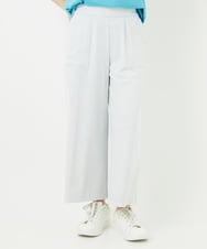 PHQGC85190 GEORGES RECH(小さいサイズ)(メゾン ドゥ サンク) [新色追加] [日本製/多機能素材]ジャージーガウチョパンツ ライトグレーB