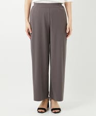 PHQGD11210 GEORGES RECH(小さいサイズ)(メゾン ドゥ サンク)  [セットアップ対応]ドライタッチジャージーワイドストレートパンツ ベージュ