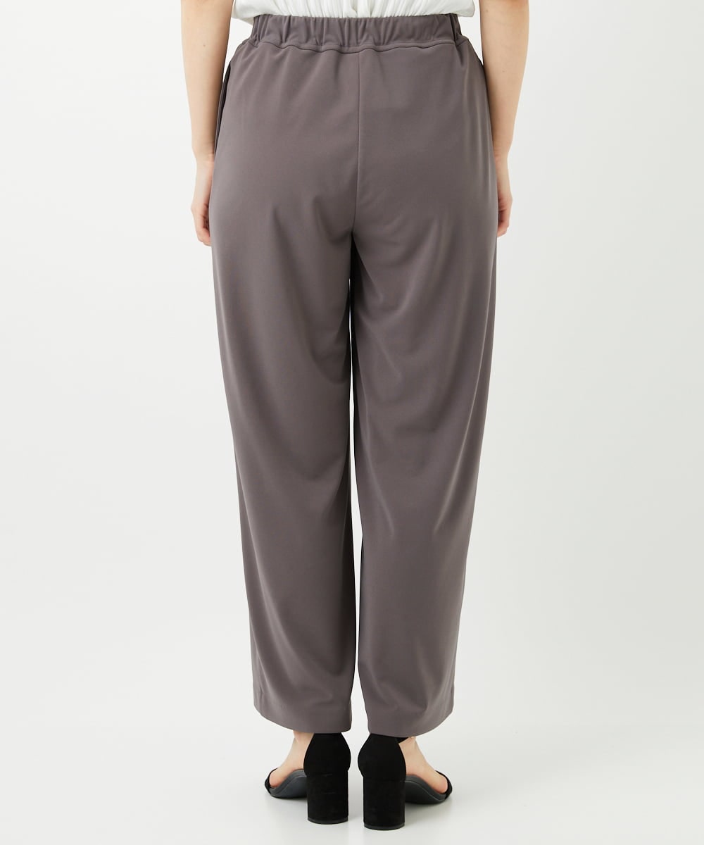 PHQGD11210 GEORGES RECH(小さいサイズ)(メゾン ドゥ サンク)  [セットアップ対応]ドライタッチジャージーワイドストレートパンツ ベージュ