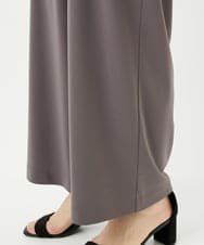 PHQGD11210 GEORGES RECH(小さいサイズ)(メゾン ドゥ サンク)  [セットアップ対応]ドライタッチジャージーワイドストレートパンツ ベージュ