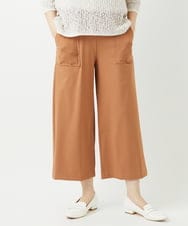 PHQGF85190 GEORGES RECH(小さいサイズ)(メゾン ドゥ サンク) [新色追加][日本製/多機能素材]ジャージーガウチョパンツ オレンジ