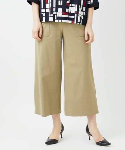 PHQGF85190 GEORGES RECH(小さいサイズ) [日本製/多機能素材]ジャージーガウチョパンツ