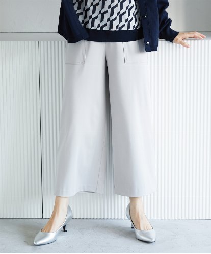 PHQGF85190 GEORGES RECH(小さいサイズ) [日本製/多機能素材]ジャージーガウチョパンツ