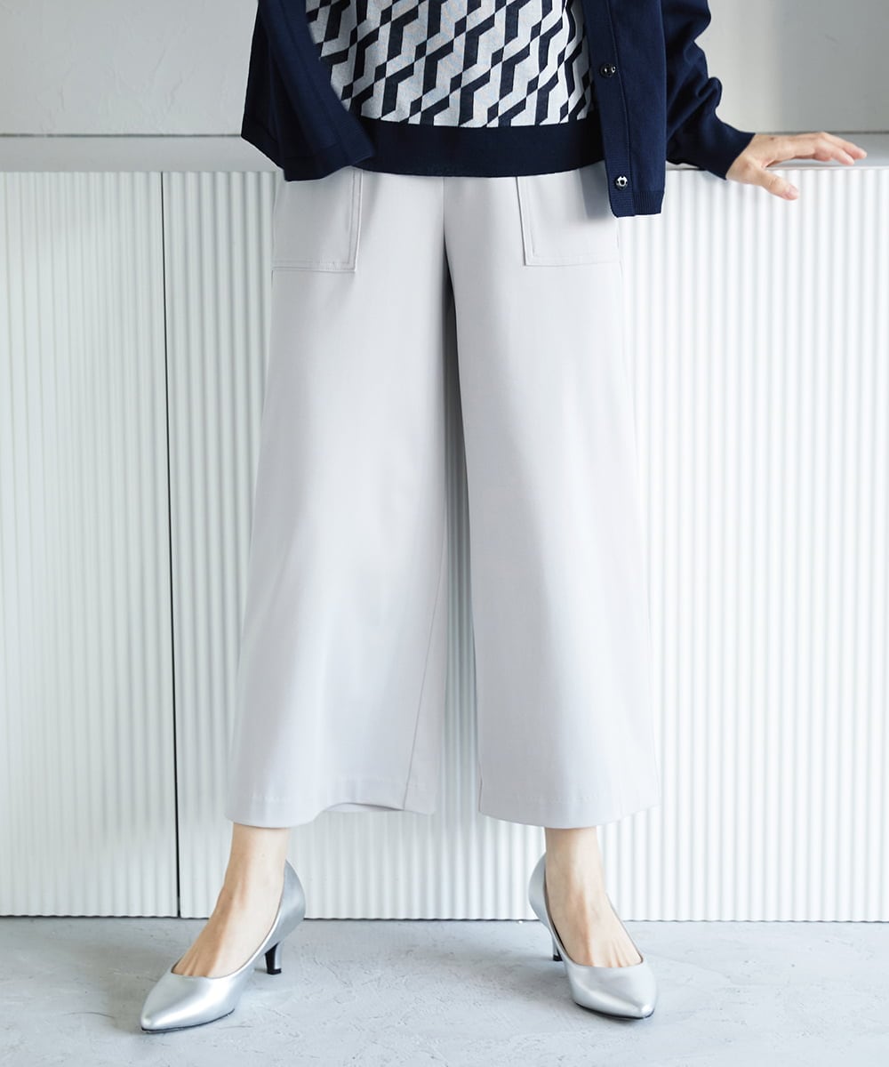 PHQGF85190 GEORGES RECH(小さいサイズ) [日本製/多機能素材]ジャージーガウチョパンツ