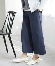 PHQGF85190 GEORGES RECH(小さいサイズ)(メゾン ドゥ サンク) [新色追加][日本製/多機能素材]ジャージーガウチョパンツ ライトグレー