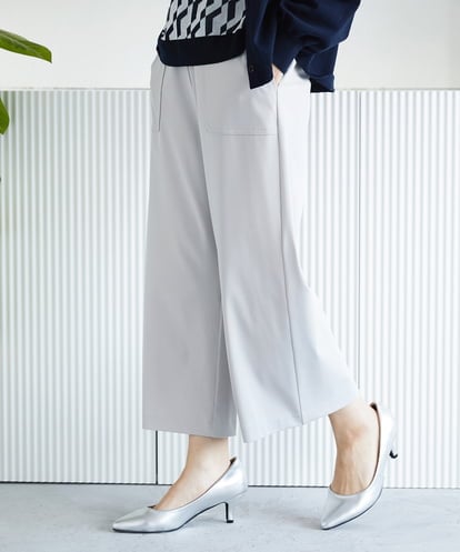 PHQGF85190 GEORGES RECH(小さいサイズ) [新色追加][日本製/多機能素材]ジャージーガウチョパンツ